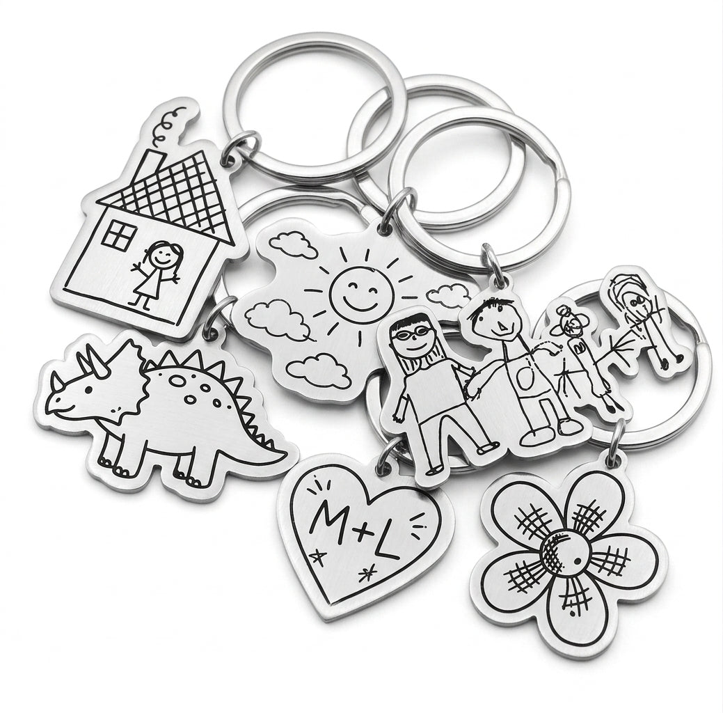 Llaveros Personalizados de Dibujos