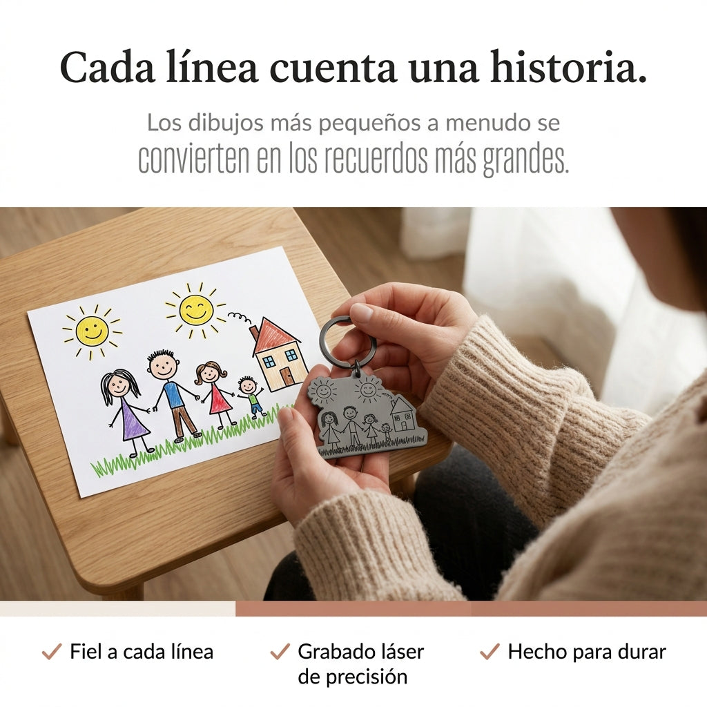Llaveros Personalizados de Dibujos